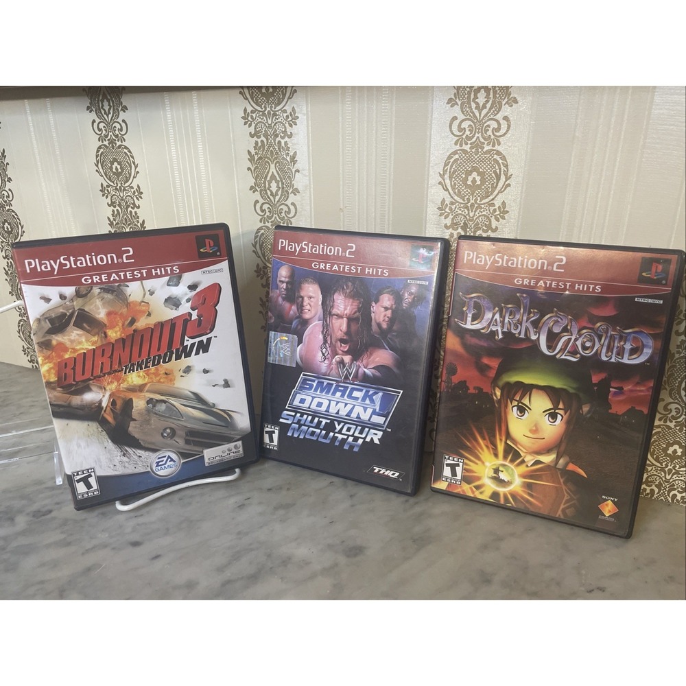 Playstation2 Greatest HITS Games | Dark Cloud - Smack Down | U pick